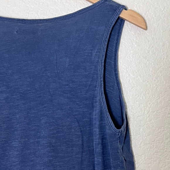 Cotton On | Blue scoop neck knot hem relaxed fit tank size medium - Picture 8 of 10